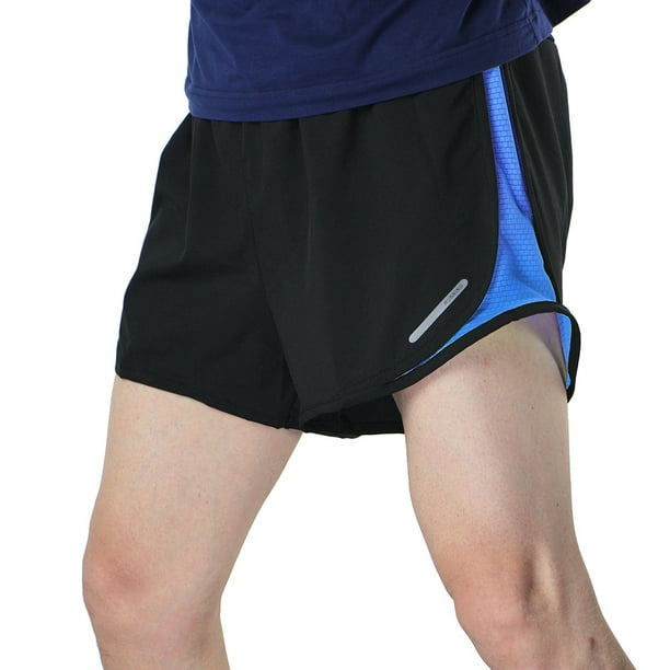ARSUXEO - Shorts deportivos para hombre (2 en 1)