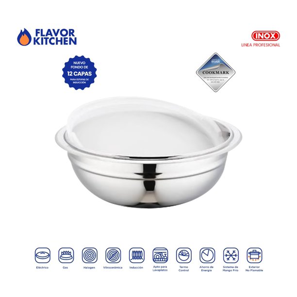 Batería De Cocina Flavor Kitchen Profesional 20 Piezas