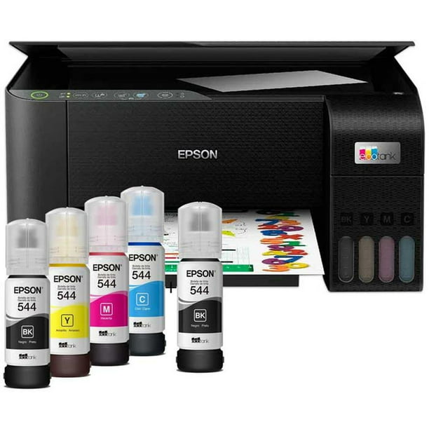 Evaluación África limpiar Impresora Multifuncional EPSON L3250 Ecotank Tinta Continua 5 Tintas T544  Epson L3250 | Walmart en línea