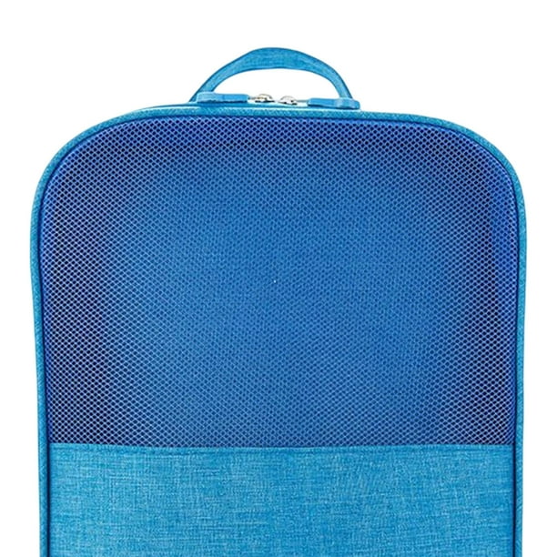 Organizador de zapatos, bolsa para zapatos, accesorios de viaje  impermeables, bolsas de viaje para zapatos con cremallera doble, bolsas de  almacenamie Azul Macarena Organizador de zapatos