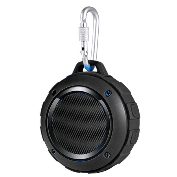 Altavoz Bluetooth resistente al agua para ducha, playa, senderismo,  camping.