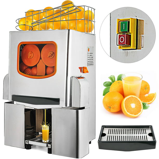 Exprimidor comercial VEVOR Exprimidor de jugo de naranja 120w de 22 - 30 W  por minuto