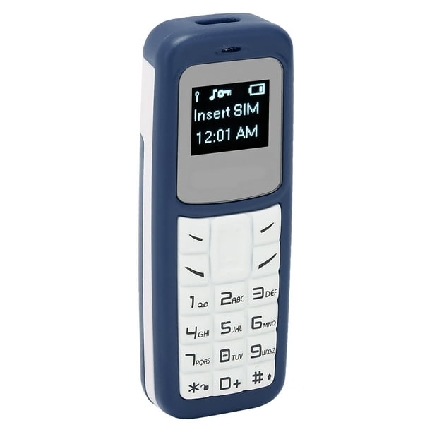 Mini teléfono móvil pequeño teléfono móvil Bluetooth auricular marcador con  gancho para la oreja sop Ticfox
