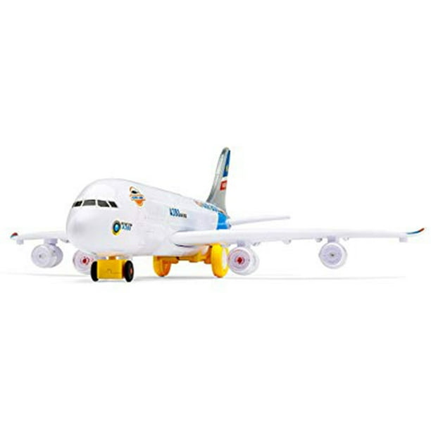 Avión de juguete para niños, aviones para niños pequeños, juguetes con  sonido y luz, mini camión de juguete para introducir conocimiento  aeronáutico