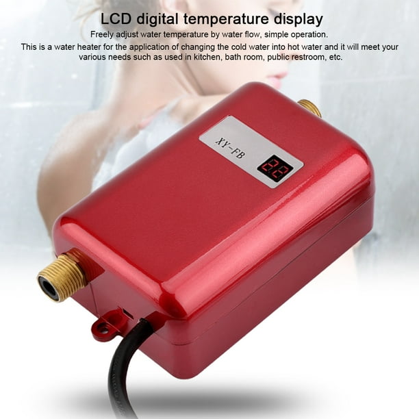 Grifo calentador de agua con pantalla LCD en 3 tip En las compras al por  mayor !