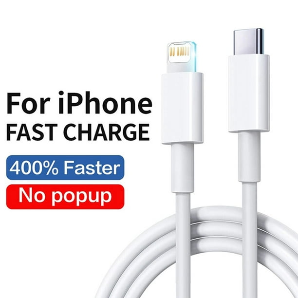 Cable de carga rápida de 30W para Apple iPhone 14, 13, 12, 11 Pro