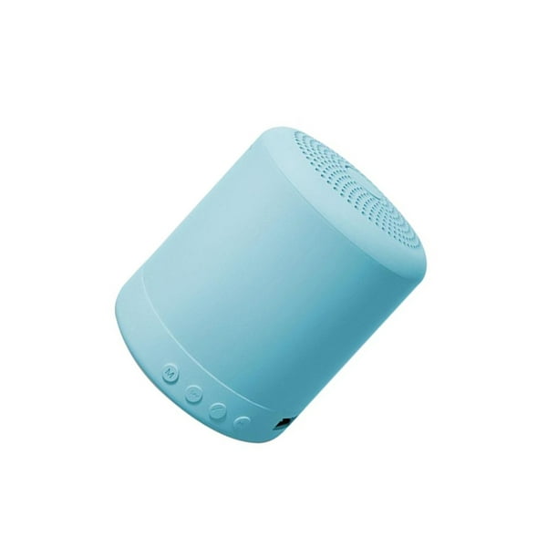 Injueey Mini altavoz inalámbrico portátil recargable compatible con  Bluetooth tarjeta de memoria altavoz HiFi caja de sonido para el hogar  Cables de