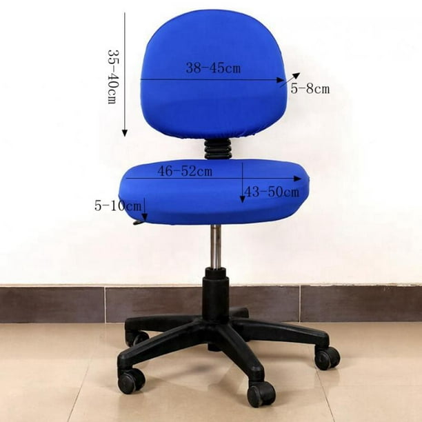  LJNGG Funda para silla de juegos de computadora de oficina,  silla de juegos, protector elástico, funda para reposabrazos (negro) :  Hogar y Cocina