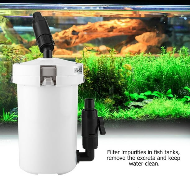 Filtro de acuario externo, tanque de peces de acuario, filtro de