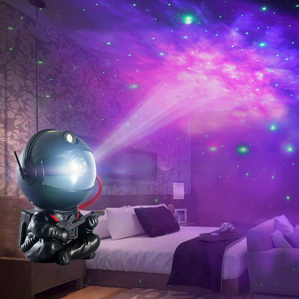 Agatige Proyector de luz LED robot, lámpara de estrella, proyector de luz  nocturna para dormitorio, transmisión en vivo, decoración de sala de fiesta  (7 colores) : Herramientas y Mejoras del Hogar 