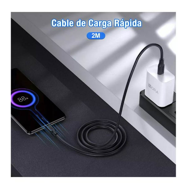 Cargador Cubo y Cable iPhone 2.1A 1 Hora