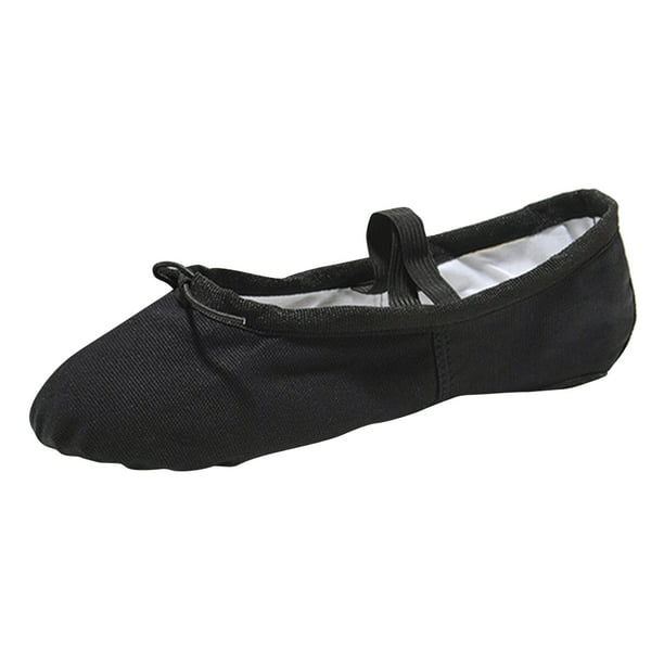 Zapatos de Mujer Yoga Zapatos de baile Pisos Suela s Niñas Adultos Negro 39 jinwen ballet pointe zapato de las mujeres niña | Bodega Aurrera en línea