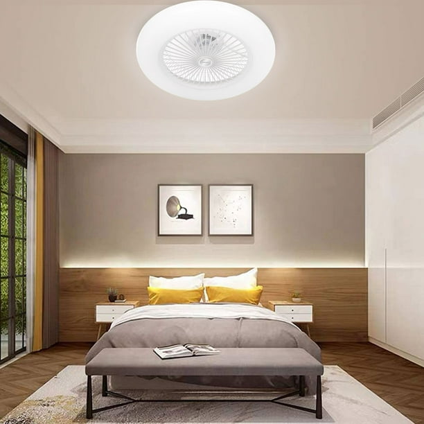 Luces de ventilador de techo Dormitorio Iluminación de ventilador