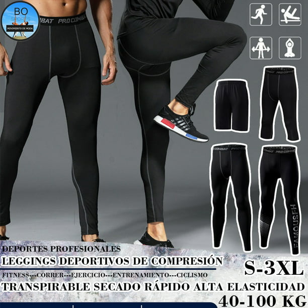 Comprar Pantalones de compresión profesionales para hombre, mallas para  correr, gimnasio, baloncesto, entrenamiento