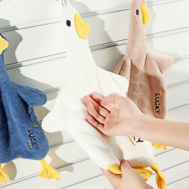 Toalla de mano lindo dibujos animados animal absorbente lavabo ducha cara  colgando decoración toallas tela pañuelo accesorios tipo 4 Yuarrent  HA059873-04
