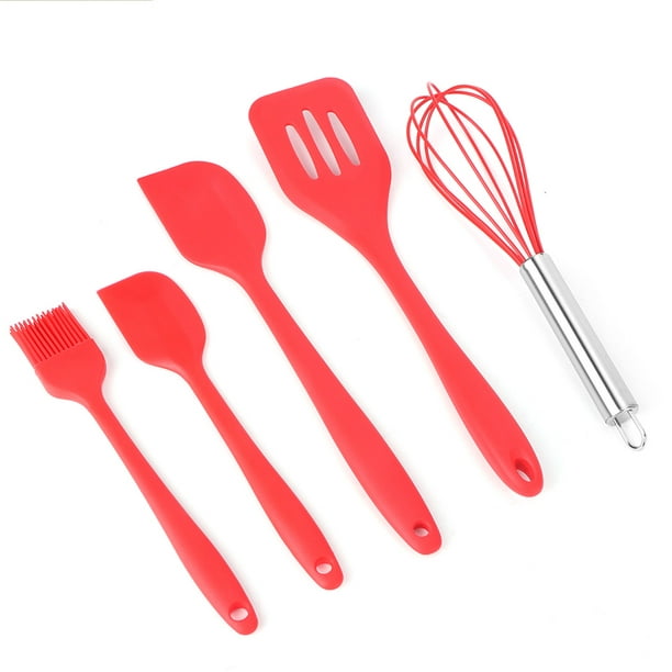 2 palas de silicona para el hogar, restaurante, utensilios de cocina,  espátula de cocina (gris). HOMEMAXS 11486565-MX