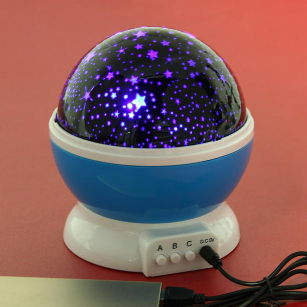 Proyector de estrellas Gadgets & fun para niños lampara de noche giratoria