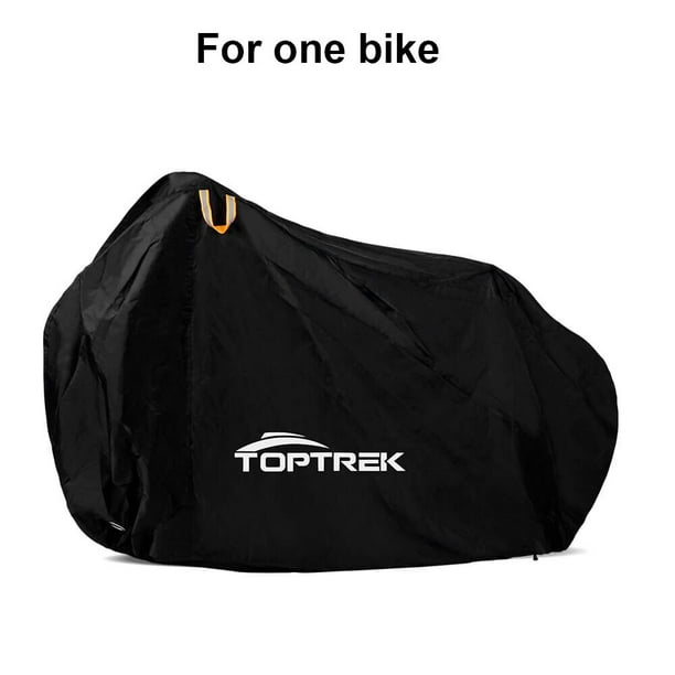 Toptrek Funda para Bicicleta, Protector Oxford, Exterior, Impermeable, Anti  UV, Cubierta para Bici, Membrana Resistente al Agua, 2 Bicicletas, 210D La  Vida Bella