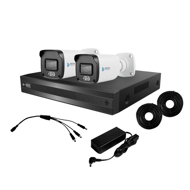 Cámara CCTV tetrahíbrida Full HD, tipo mini bala metálica