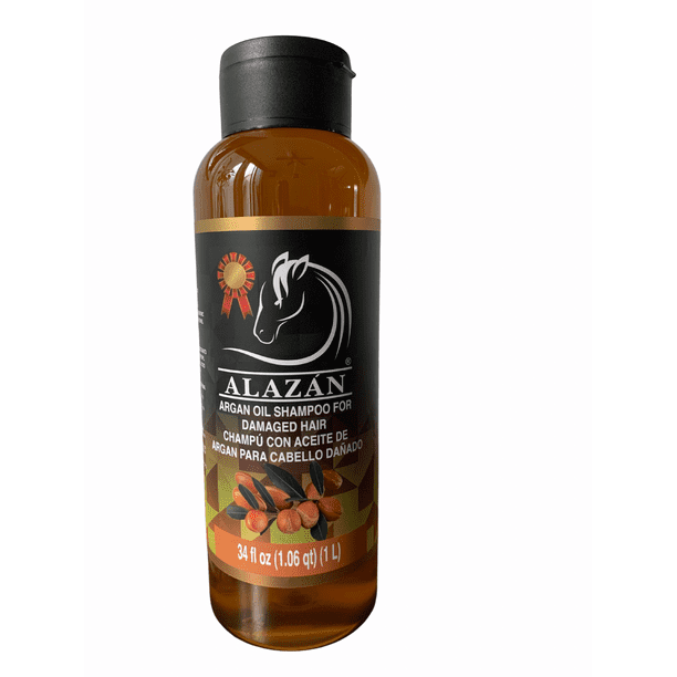 ALAZÁN, SHAMPOO DE CABALLO PARA USO HUMANO, CON ARGAN, PARA CABELLO