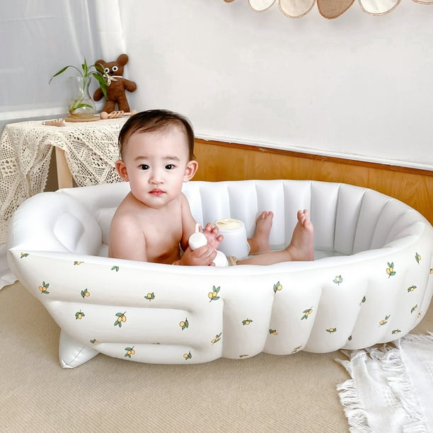 Bañeras Para Bebés Asientos INS Bebé Inflable Bañera Para Bebés