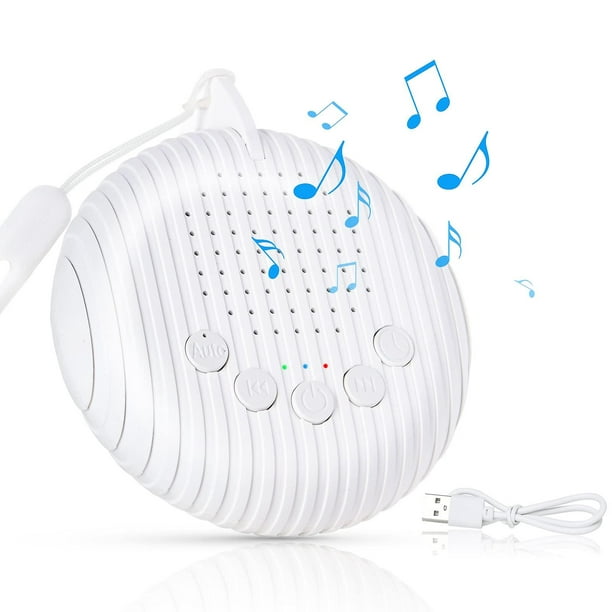 Máquina de ruido blanco, ayuda para dormir para bebés con 10 sonidos  calmantes y temporizador para dormir, máquina de sonido para dormir y  relajarse para bebés adultos Feliz Sencillez