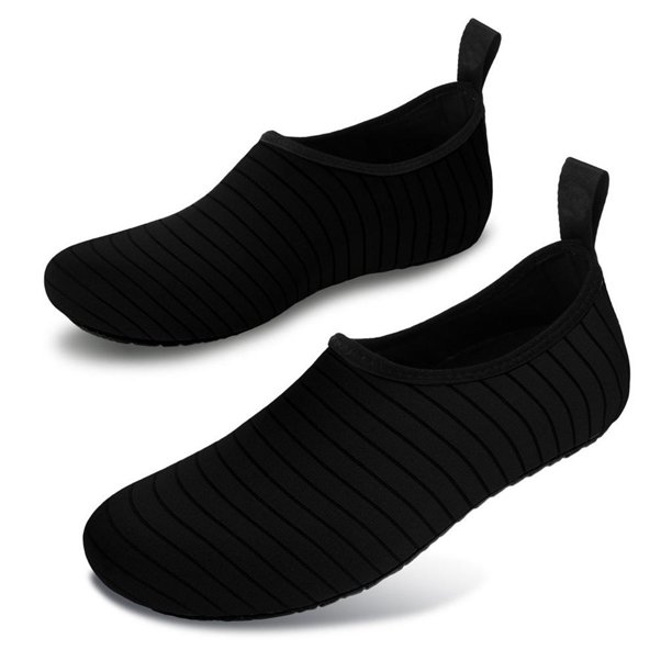 Calcetines para caminar en la playa para piscina al aire libre para hombre  y mujer - Negro 46 Sunnimix Zapatos de agua para actividades al aire libre