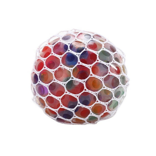 Entervending Pelota antiestrés – Juego de 3 bolas de confeti de colores  aleatorios – Pelotas de gel antiestrés de 2.75 pulgadas para niños –  Juguetes