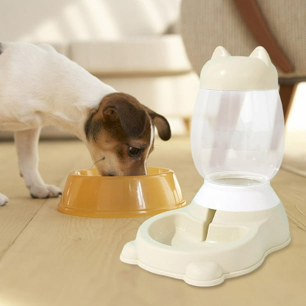 Dispensador de agua para perros y gatos grandes, alimentador automático por  gravedad de 3 galones, estación dispensadora de agua para gatos y