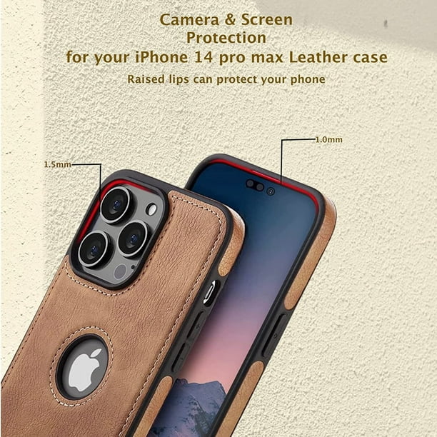 Funda de teléfono de cuero Premium para xiaomi Redmi Note 13 Pro Plus,  cubierta protectora de cámara, funda trasera Original para Redmi Note 13