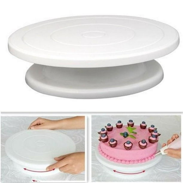 giratorio para tartas, soporte antideslizante para tartas