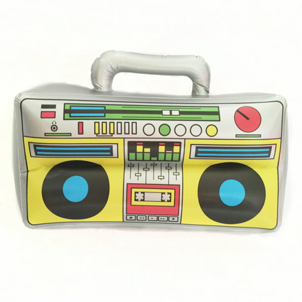 Radio casette hinchable años 80