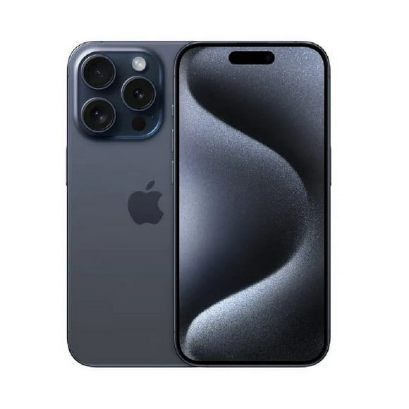 apple iphone 15 pro 128 gb  titanio azul