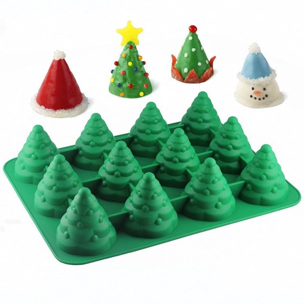 Molde Para Gelatinas Navidad Villa Navideña 3D