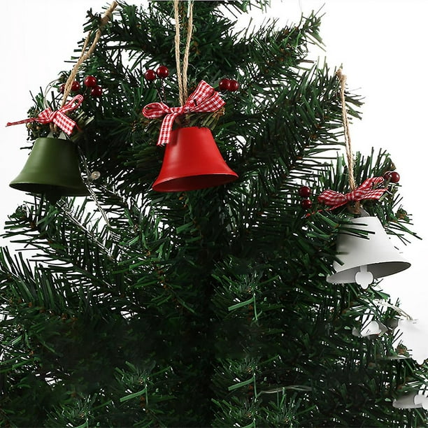 Comprar Cascabeles de hierro, colgante para árbol de Navidad súper grande,  colgante creativo de campana de Papá Noel, fiesta navideña