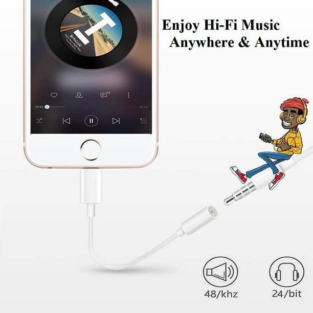 Lightning - Auriculares deportivos para iPhone 14, 13, 12, 11 Pro Max,  iPhone X XS Max XR XR con micrófono, color negro