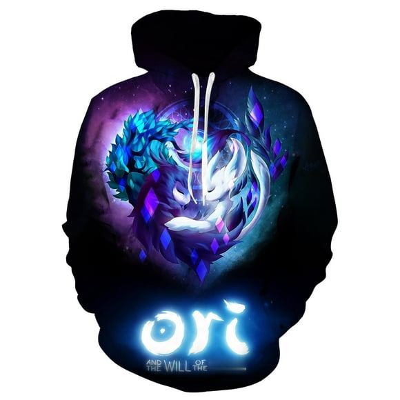 ori and the will of wisps game cosplay hoodie 3d print costume jacket hoodie sudadera otoño jersey jersey01l deng xun unisex