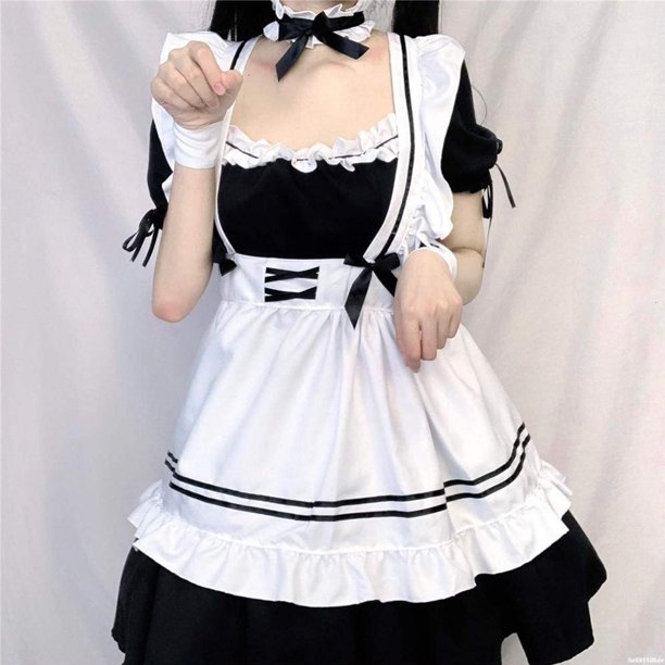 Maid Cosplay Trajes Maquillaje Anime Cosplay Mujeres Lovely Animation Show  Outfit Vestido Ropa Odeerbi ODB142765