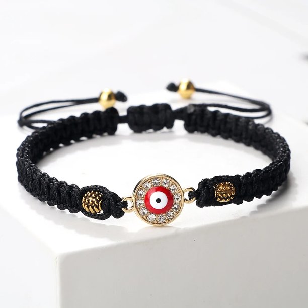 Pulsera Hilo Rojo – Oro Negro Joyeria