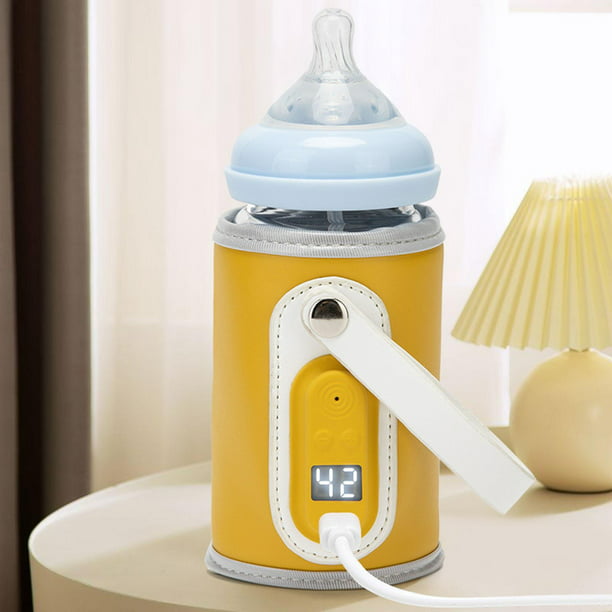 Comprar Calentador de biberones portátil, calentador de biberones USB Pu  Universal Baby Milk Heat Keeper