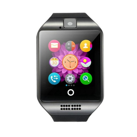 smart watch q18 pantalla táctil bluetooth negro genérica q18
