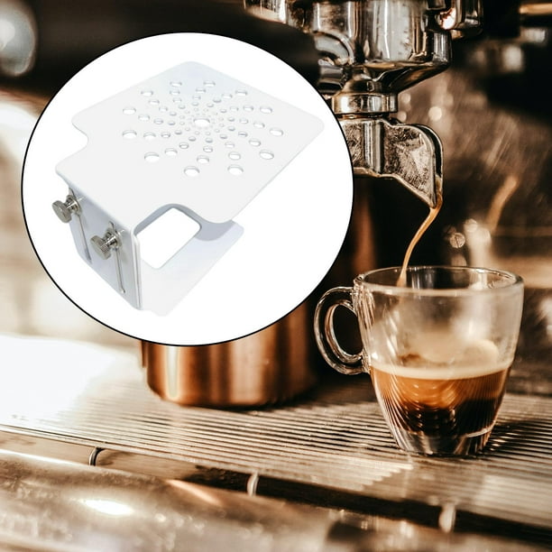 Estante de báscula de café, protección de barra de báscula impermeable,  soporte de báscula electrónica de café para cocina de extracción de café  Blanco Baoblaze Titular de escalas de café
