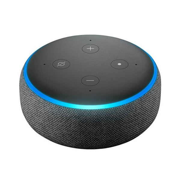 Echo Dot (3ra generación) - Bocina inteligente con Alexa, negro : :  Dispositivos  y Accesorios
