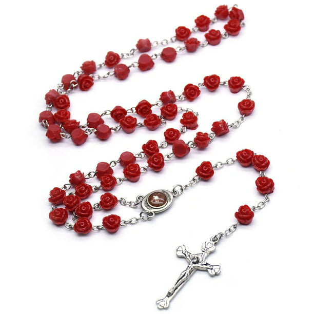  OEMOO Pulsera de rosario para mujer católica, juego de 6  cuentas de oración de diamantes de imitación de cristal, regalo de  bautismo, regalos religiosos, regalos católicos : Ropa, Zapatos y Joyería