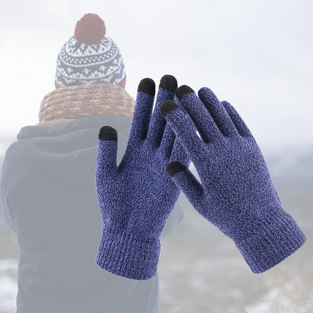 Guantes de invierno para hombre mujeres, a prueba , cálido gruesos, guantes térmicos, pantalla Yinane Guantes de invierno | Walmart en línea