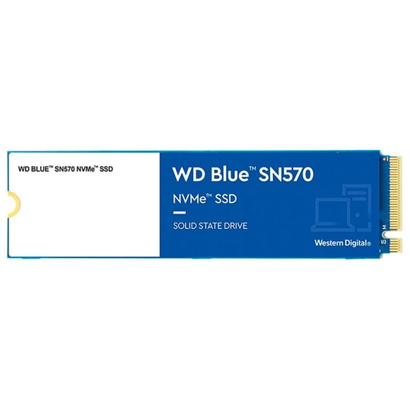 unidad de estado sólido western digital blue sn570 de 1tb m2 nvme pcie western digital wds100t3b0c