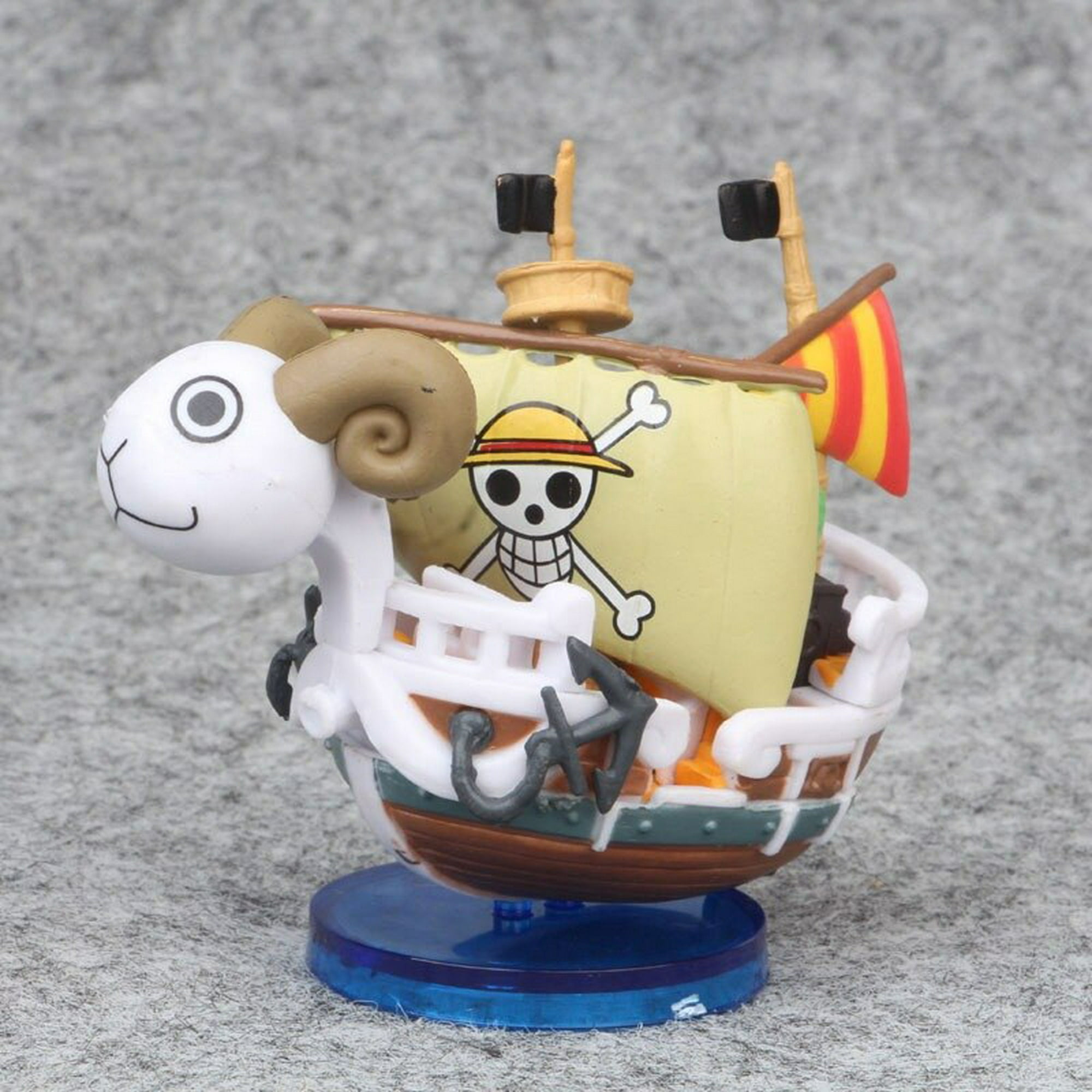 Figura 2 Mini Barco Thousand Sunny Y Going Merry One Piece