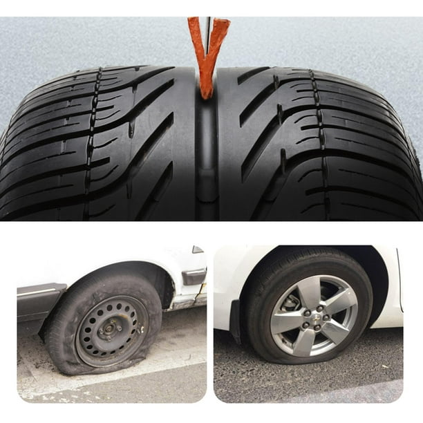 4pcs Kit De Reparación Rápida Para Neumáticos De Coche, Kit De Reparación  De Pinchazos Para Neumáticos Sin Cámara, Motocicletas, Camiones Y Reparación