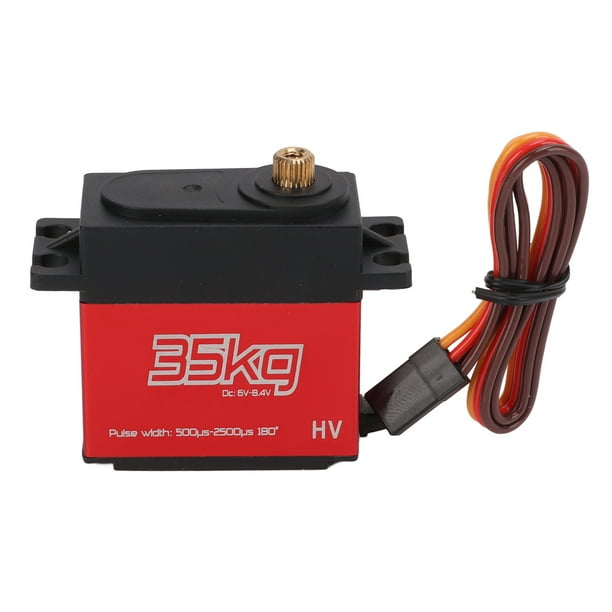 Servo Digital Rc 25 Kg, Engranaje Metal Resistente Agua Alto Par