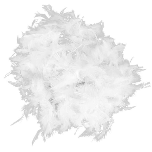 Boa de plumas blancas - Elsabella